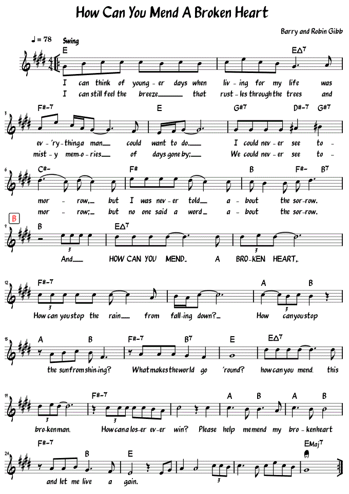 Sheet Music